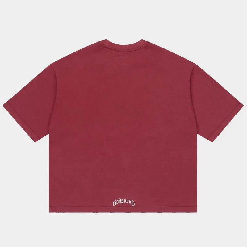 Godspeed Victor Crest Tee Red