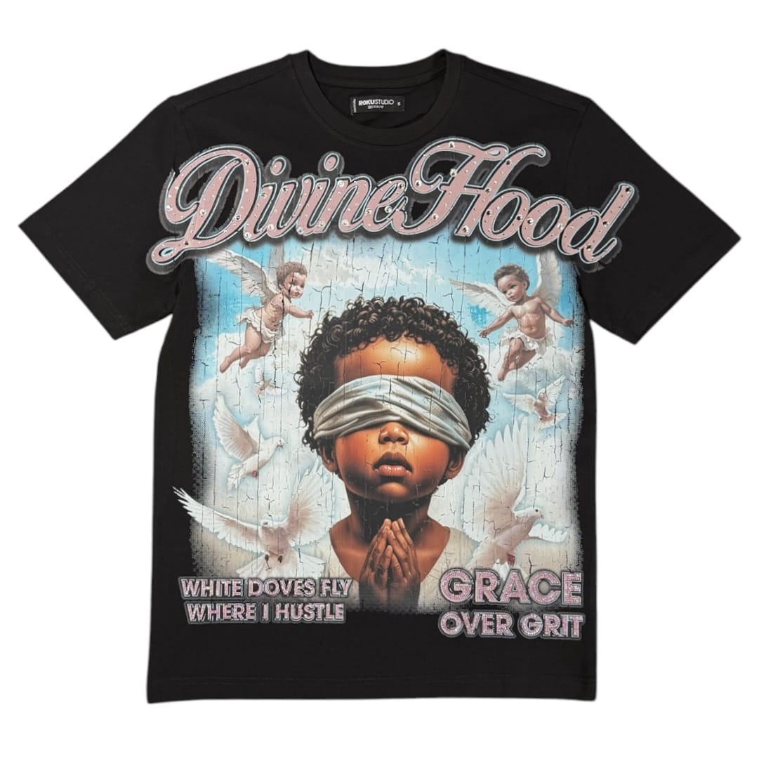 Roku Studios Divine Hood Tee (Black) RK1482103-BLK