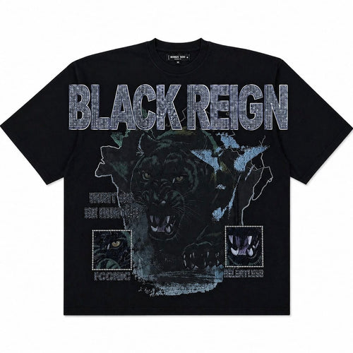 Roku Studios Black Reign Boxy Tee (Black) RK1481967-BLK