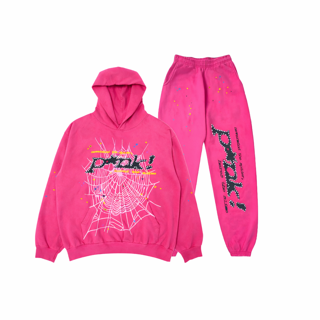 Sp5der P*NK Tracksuit