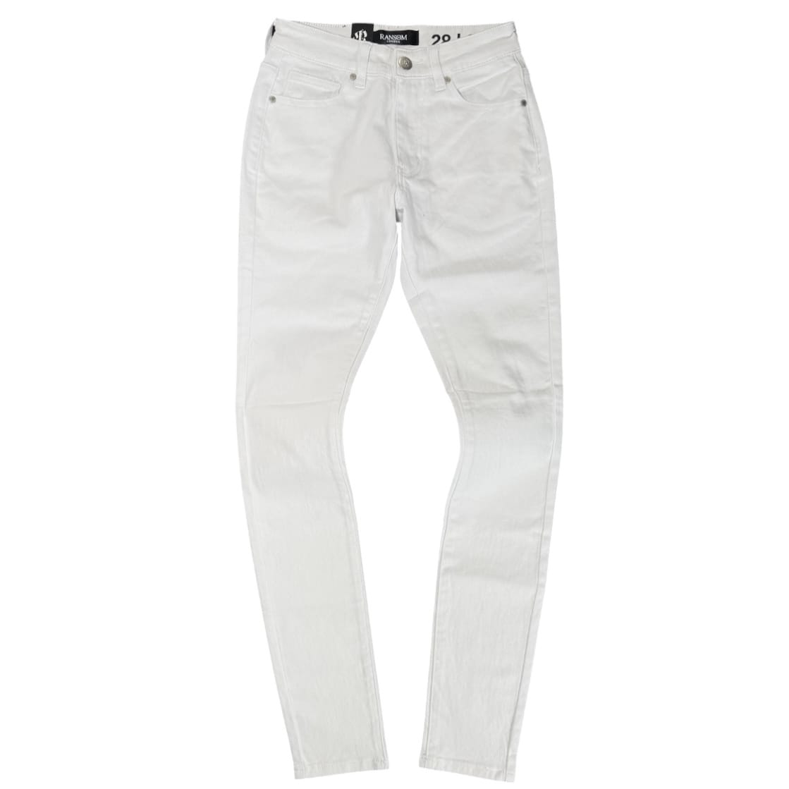 Ransom Snow Clean Denim Jean (White) SM017