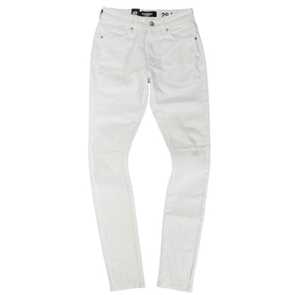 Ransom Snow Clean Denim Jean (White) SM017