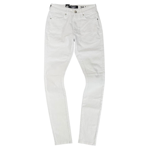 Ransom Snow Clean Denim Jean (White) SM017