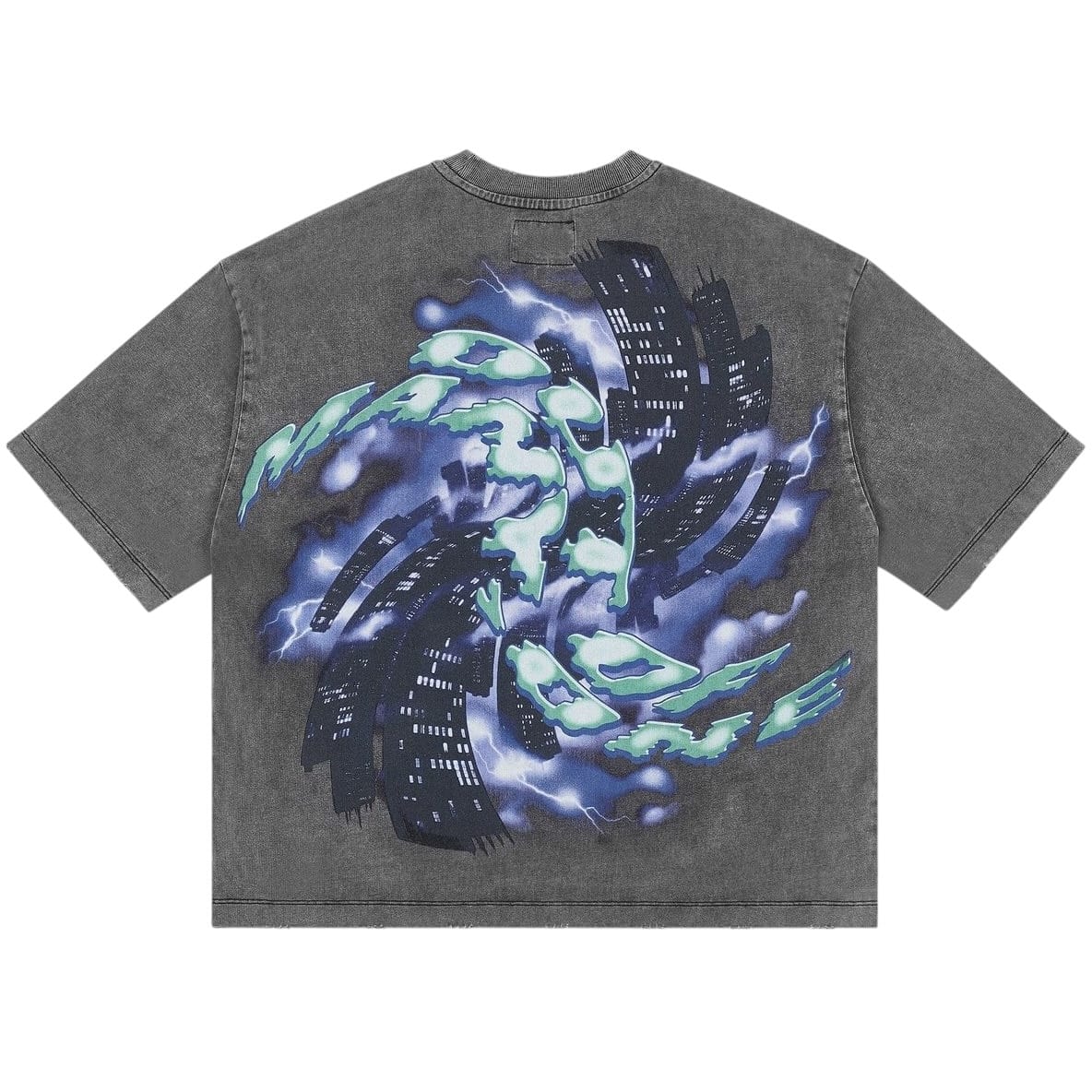 Godspeed Liberty Tears Tee (Grey Wash)