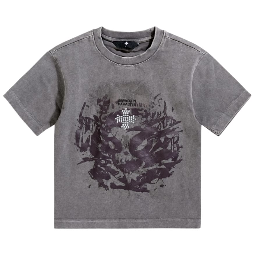 Kids See You In Paradise Reckoning Tee (Smoked Grey) 9192AKB