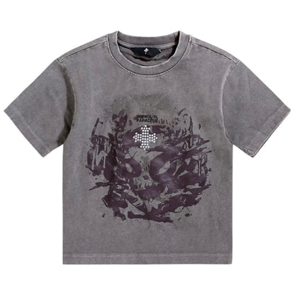 Kids See You In Paradise Reckoning Tee (Smoked Grey) 9192AKB