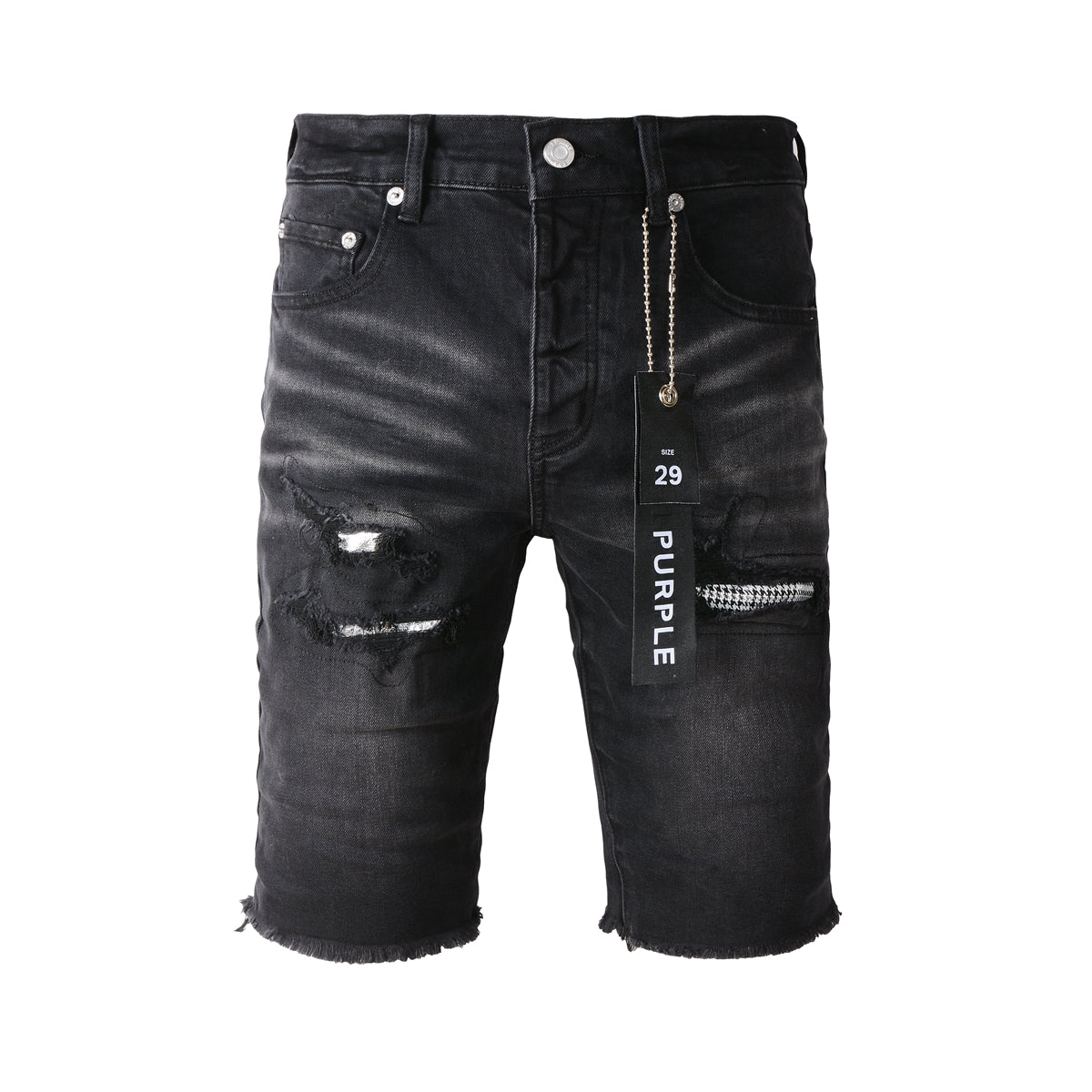 Purple Brand Shorts Black