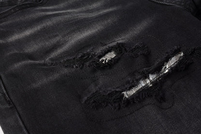Purple Brand Shorts Black