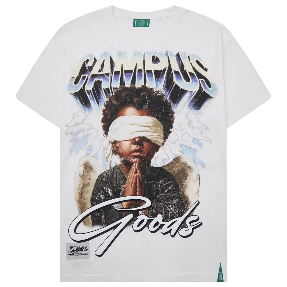 Campus Goods Faith Tee (White) CG-SUM26-001