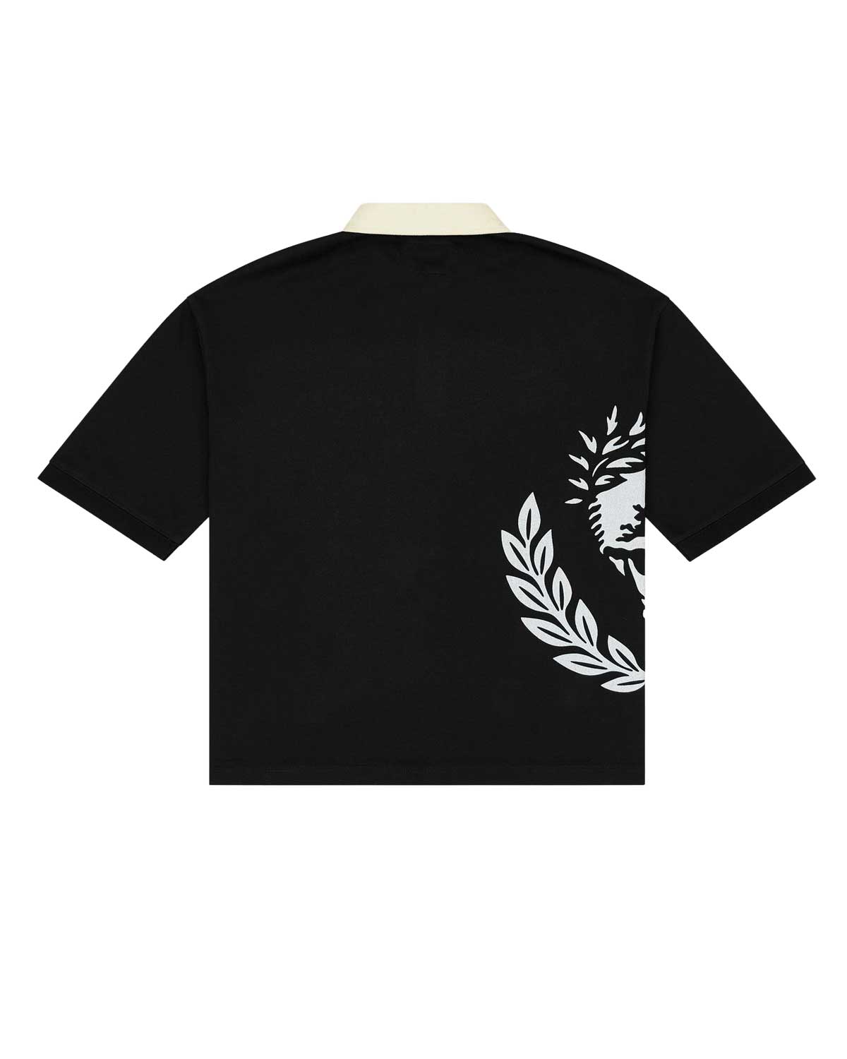 Godspeed Oversized Victor Crest Polo Black