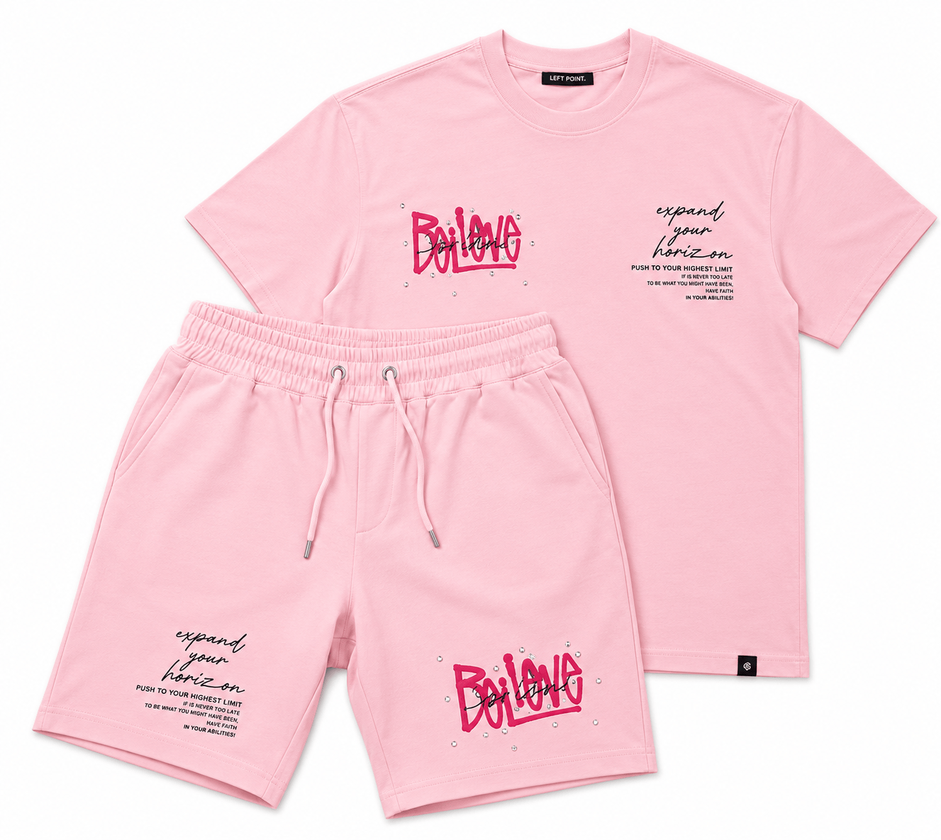 Left Point Believe Set (Pink)