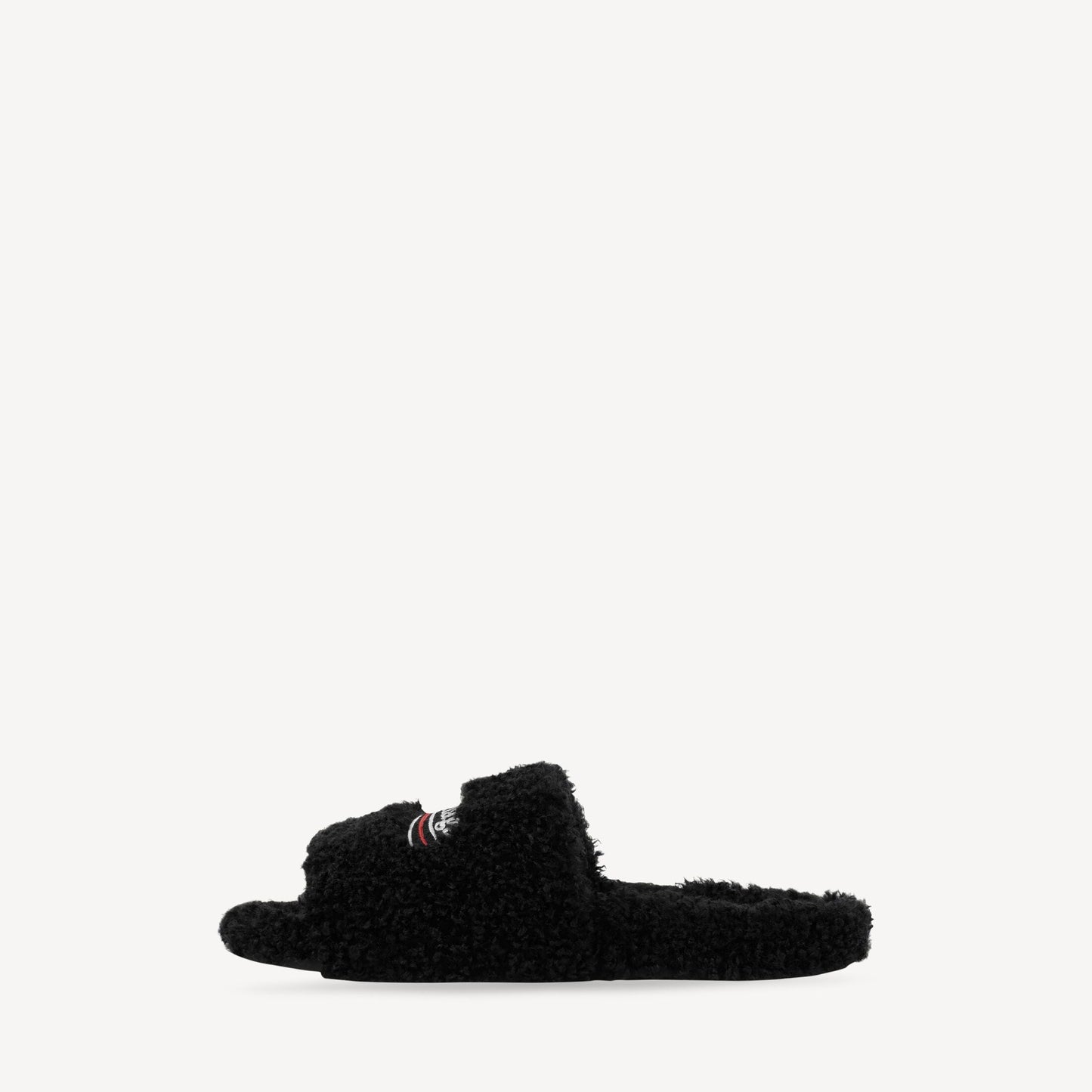 Furry Balenciaga Slide