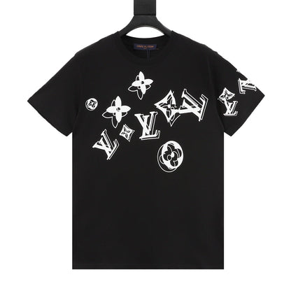 Louis Vuitton monogram print short-sleeved shirt