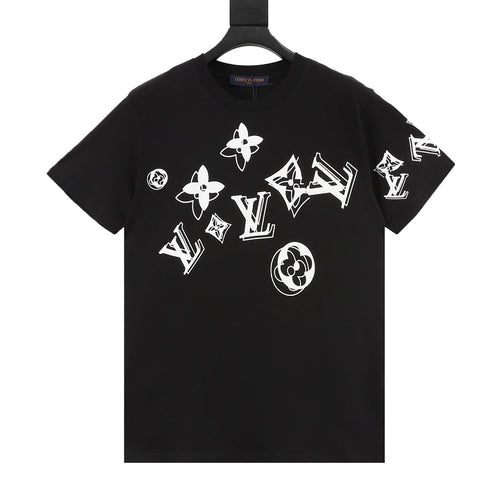 Louis Vuitton monogram print short-sleeved shirt
