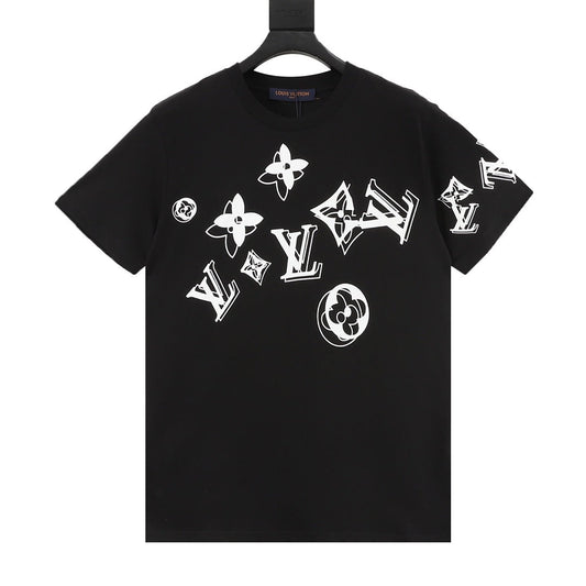 Louis Vuitton monogram print short-sleeved shirt