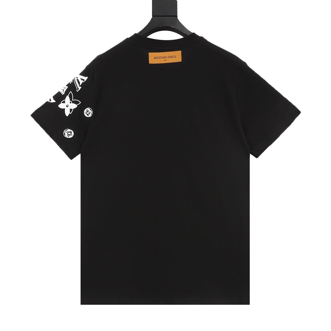 Louis Vuitton monogram print short-sleeved shirt