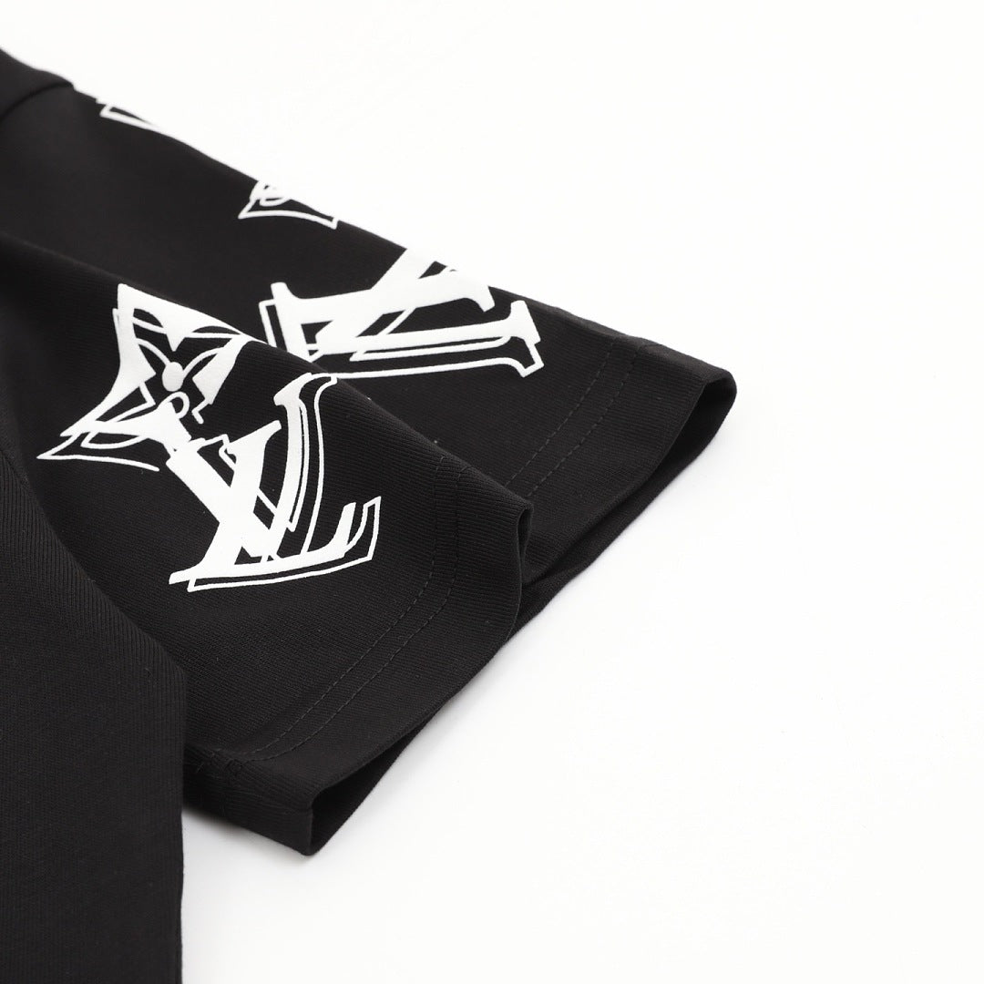 Louis Vuitton monogram print short-sleeved shirt
