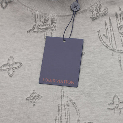 Louis Vuitton Monogram Burnished Wash Distressed Short-Sleeve