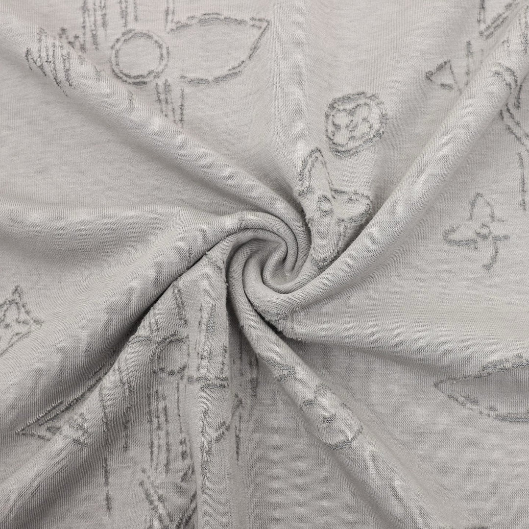 Louis Vuitton Monogram Burnished Wash Distressed Short-Sleeve