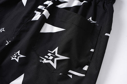 Sp5der Star Pattern Shorts