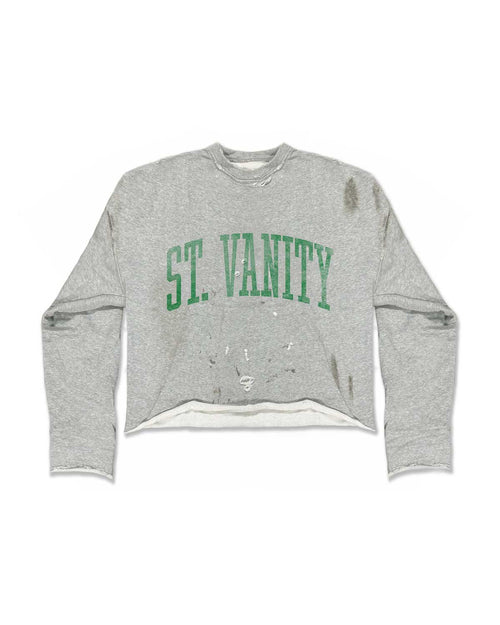 Saint Vanity Gators Crewneck Grey