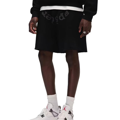 Sp5der OG Web V2 Phantom Sweatshort 'Black'