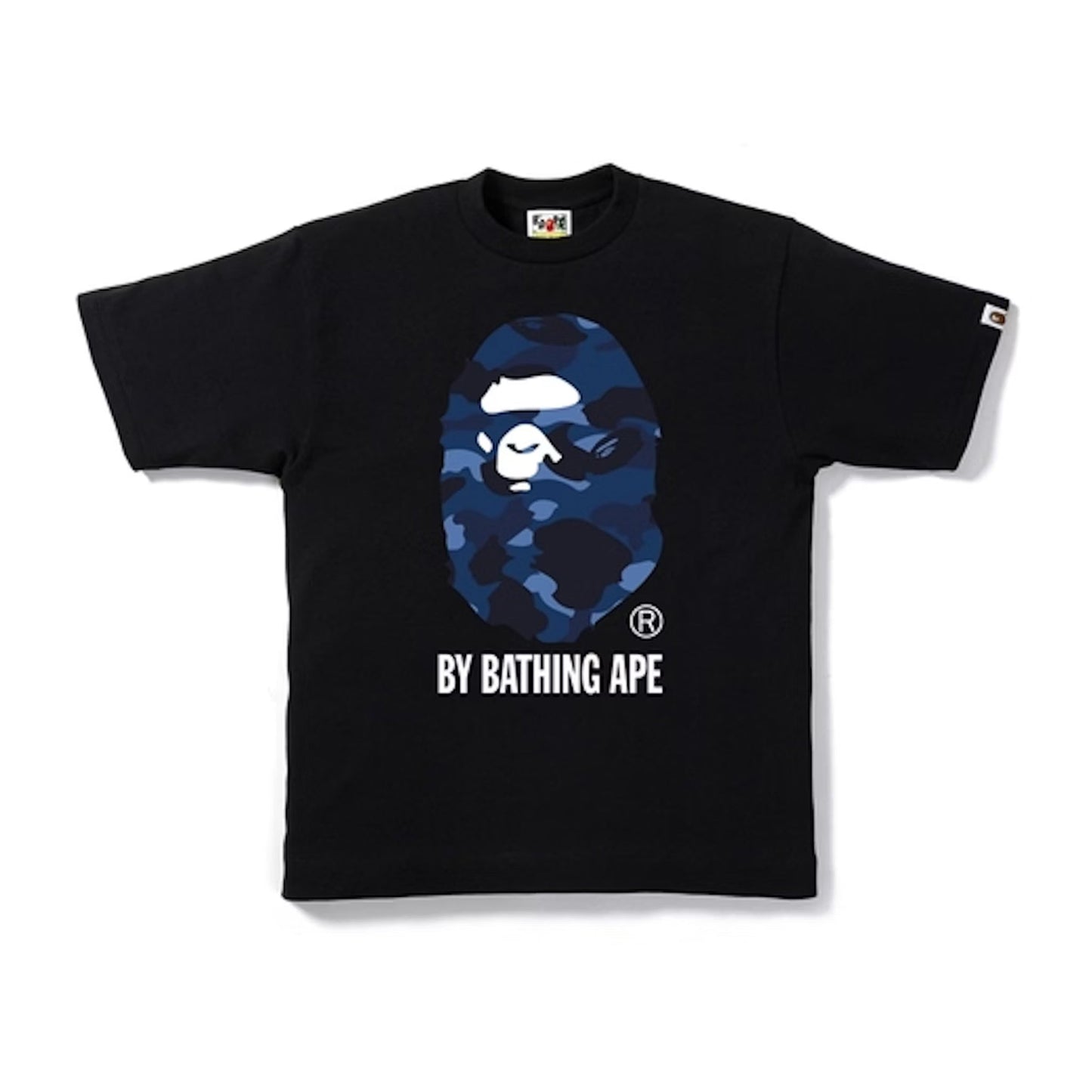 Bape Color Camo By Bathing Ape Tee Black Blue