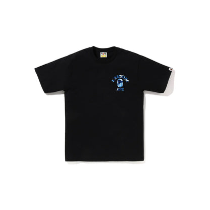 Bape ABC Camo College ATS Tee Black Blue Camo