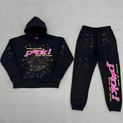 Sp5der P*NK Tracksuit
