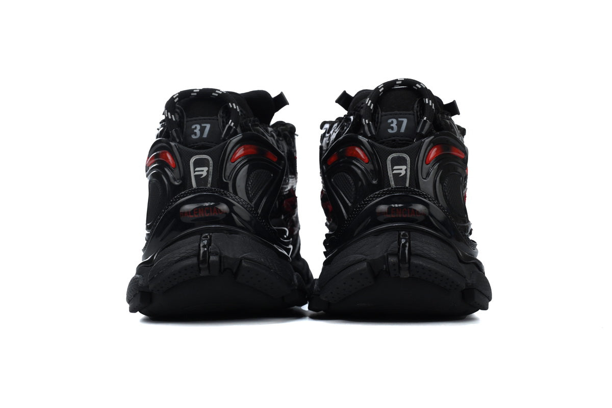 Balenciaga Runner 'Graffiti - Black Red'