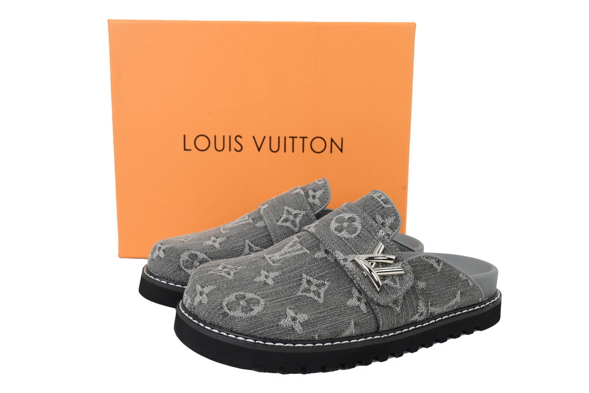 Louis Vuitton Comfort Slides 'Grey'