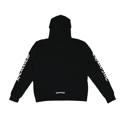 Chrome Hearts Vertical Logo Zip-Up Thermal Lined Hoodie