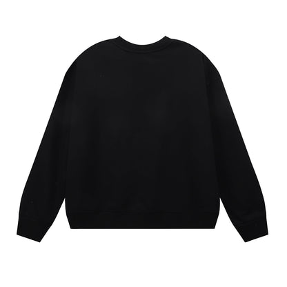 Purple Men's Long-Sleeve T-shirt Sweatshirt