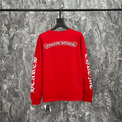 Chrome Hearts Men's Long-Sleeve T-shirt Sweatshirt K8011