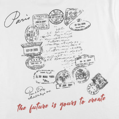 Compliments Future Is Yours White Vintage Shirt