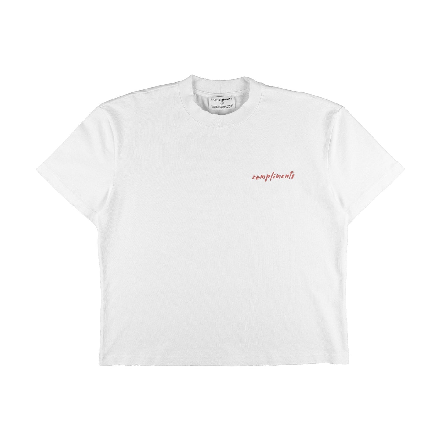 Compliments Future Is Yours White Vintage Shirt
