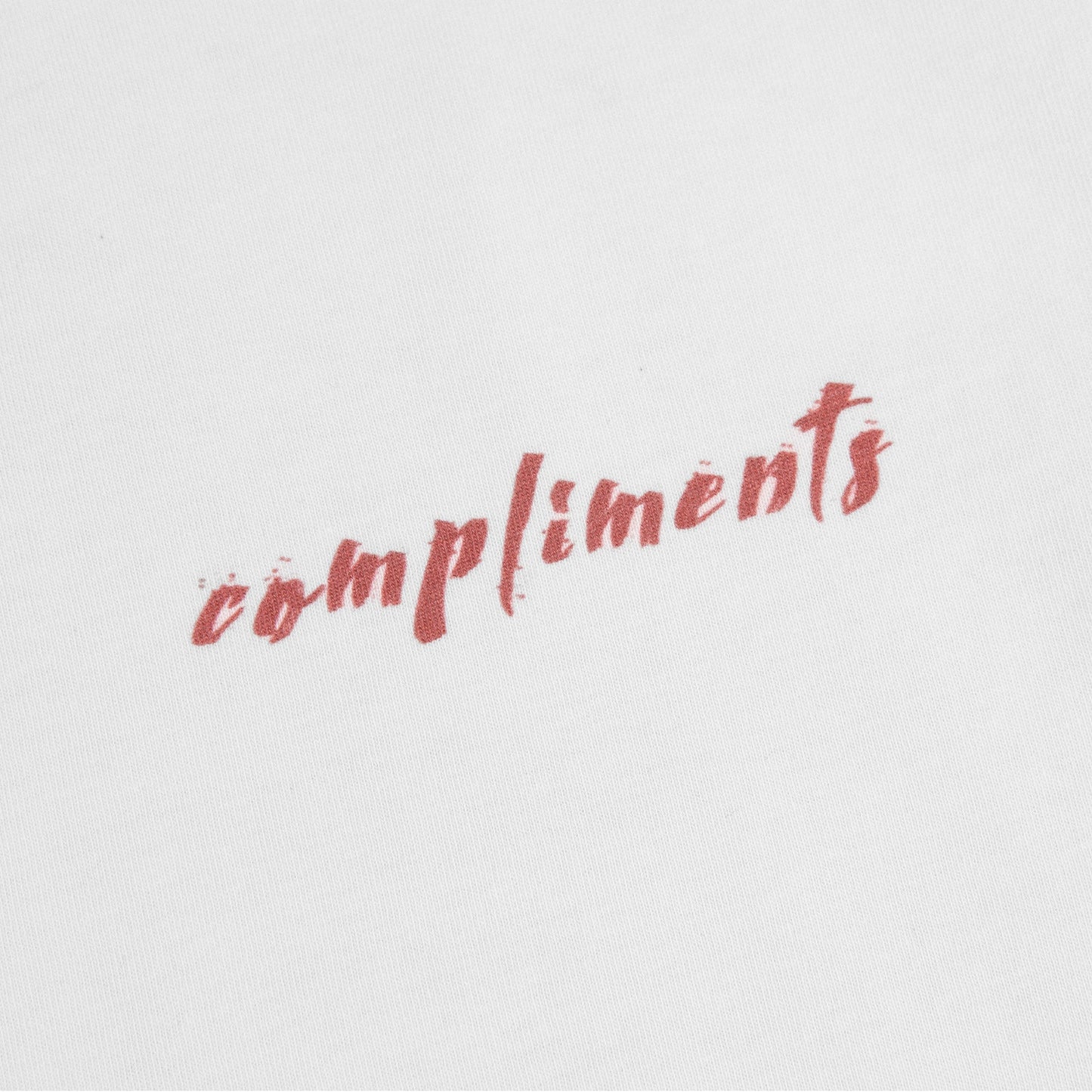 Compliments Future Is Yours White Vintage Shirt