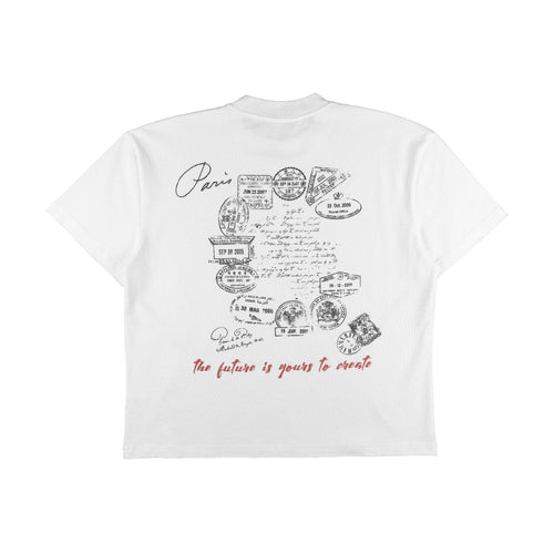 Compliments Future Is Yours White Vintage Shirt