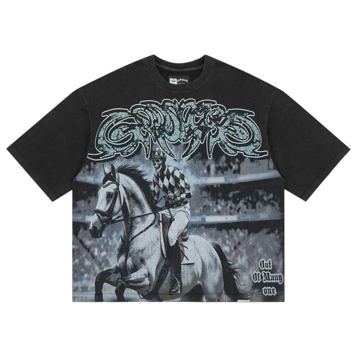 Godspeed Derby Tee Black