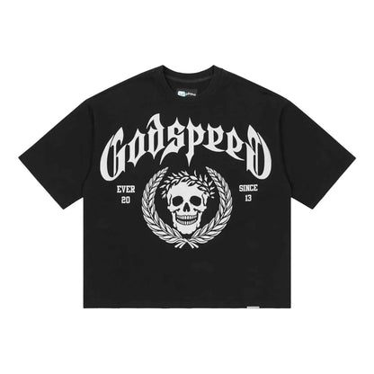 Godspeed Victor Crest Tee Black