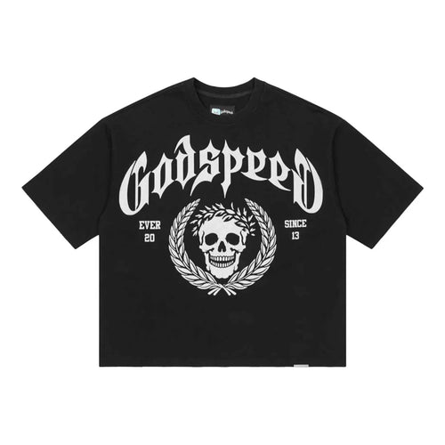 Godspeed Victor Crest Tee Black