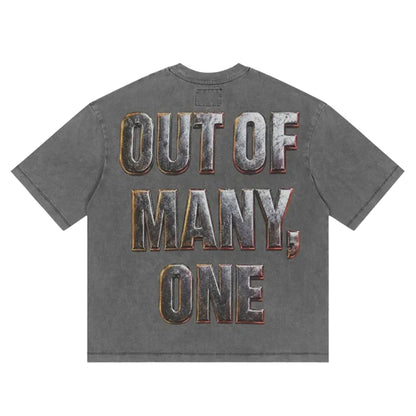 Godspeed Omerta Tee Grey Wash