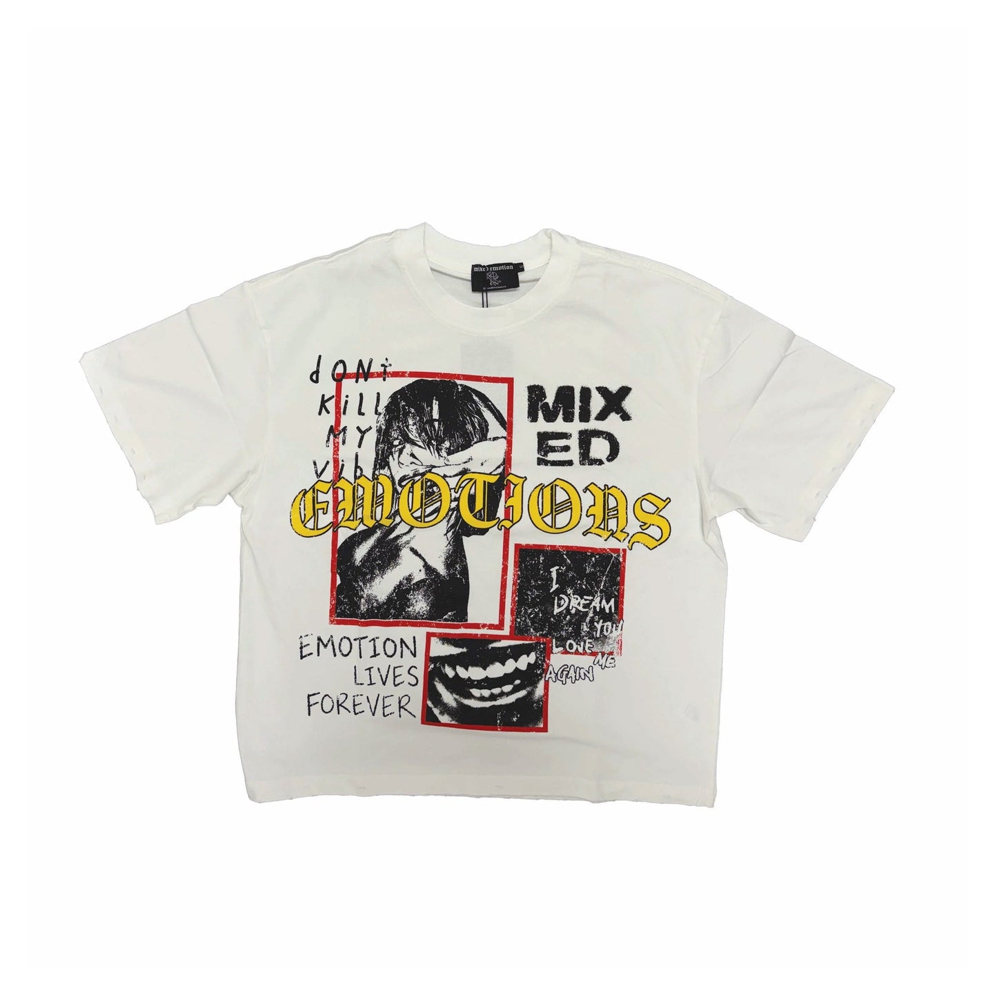 Mixed Emotions Forever Tee White