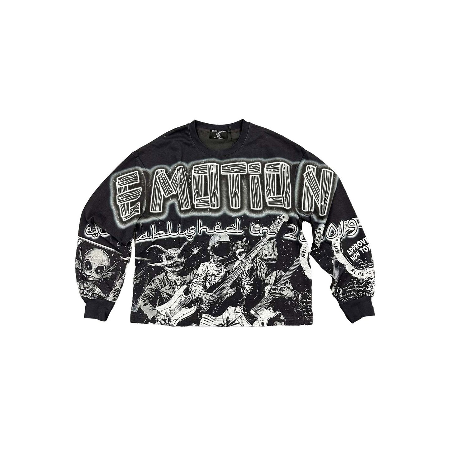 Mixed Emotions Astro Longsleeve Tee Black