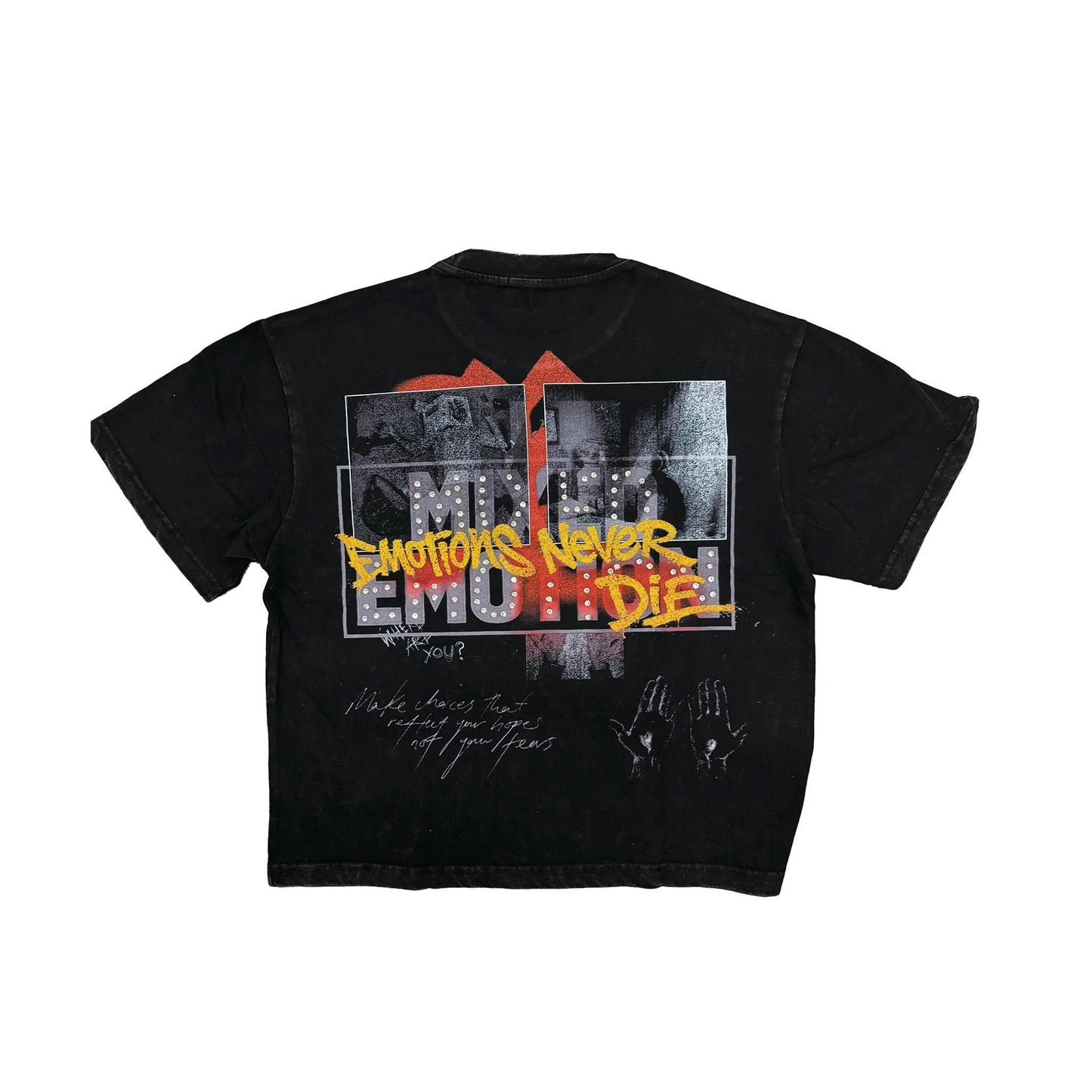 Mixed Emotions Tunes Tee Black