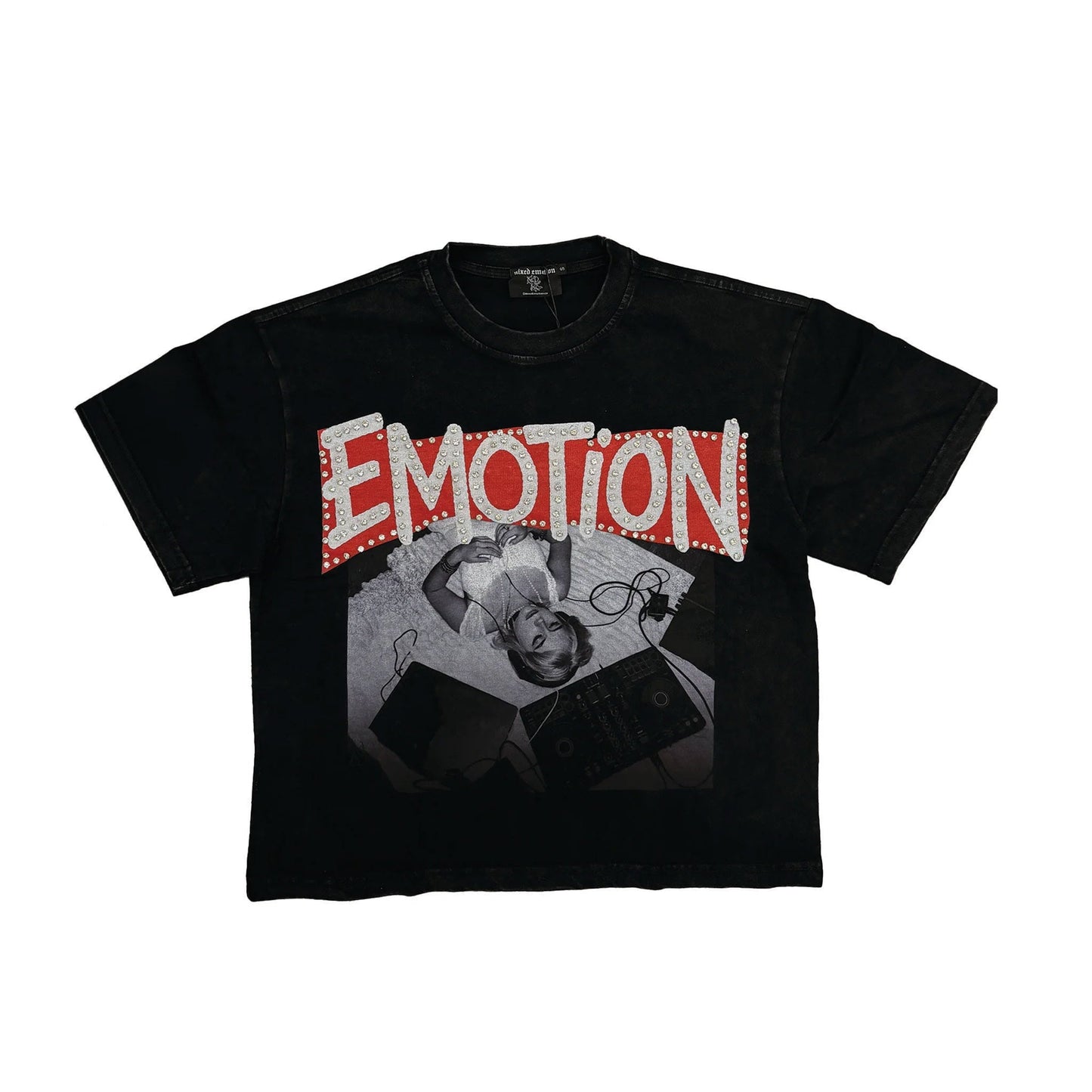 Mixed Emotions Tunes Tee Black