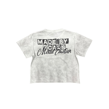 Mixed Emotions Oversize XIX Tee White