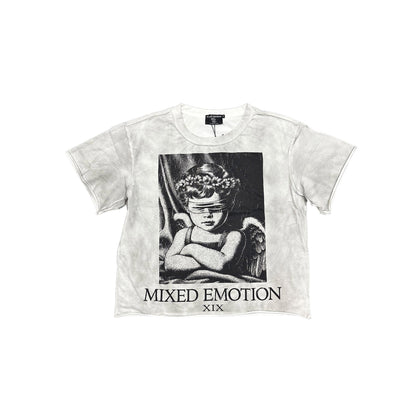Mixed Emotions Oversize XIX Tee White