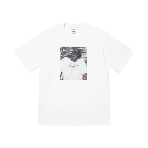 Supreme Jordan Biggie S/S Top White