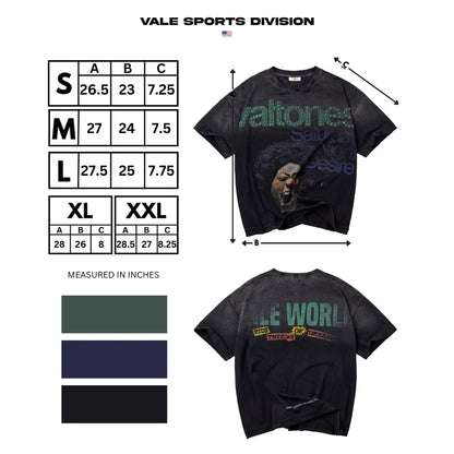 Vale Forever Saturday Bling Tee Black
